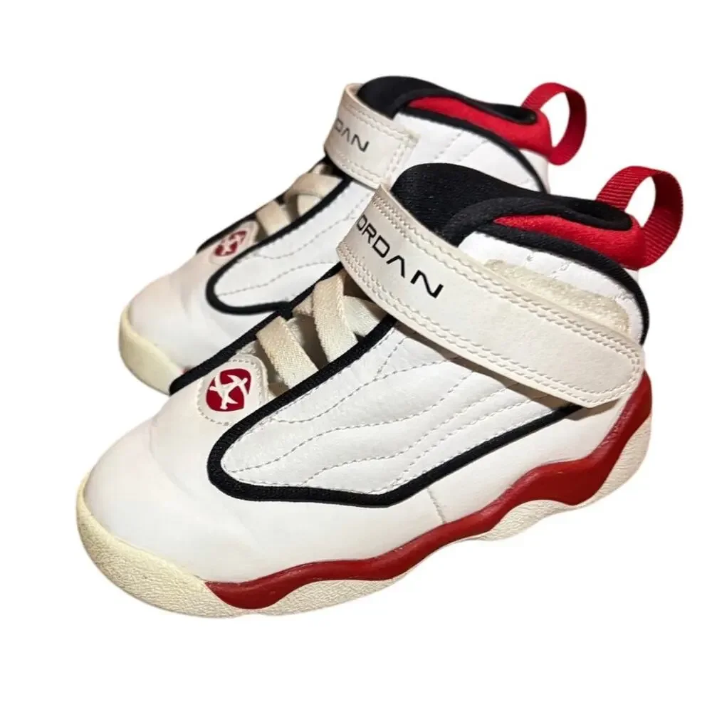 Nike Air‎ Jordan Pro Strong White / Red / Black DC7910 101 Toddler Size 7C